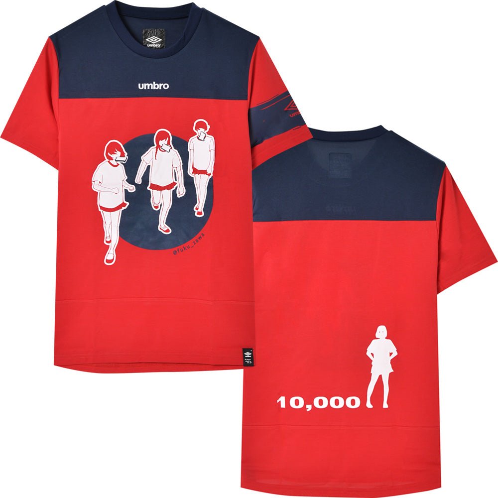 FUKUZAWA - フクザワコラボ ドライTシャツ / バックプリントあり / umbro(ブランド)